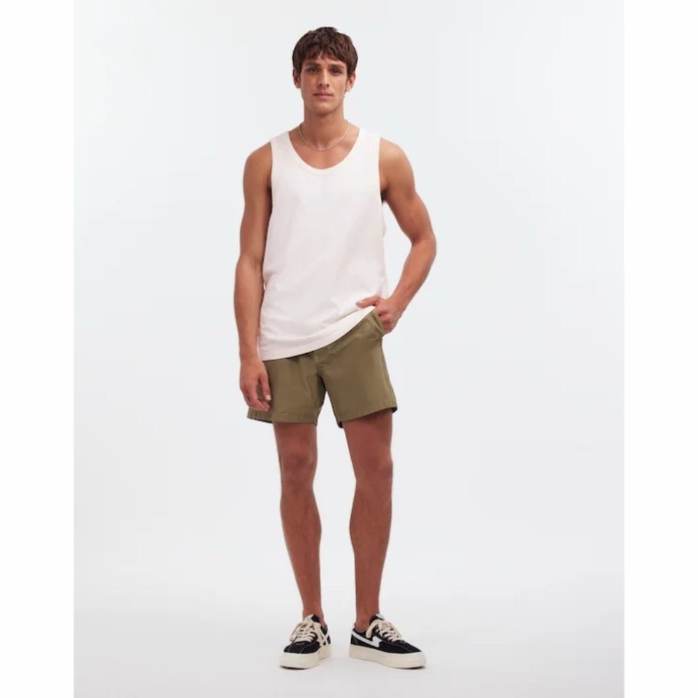NWT! Madewell - Men’s Allday Tank - Lighthouse (Off-white) - Size Extra Large